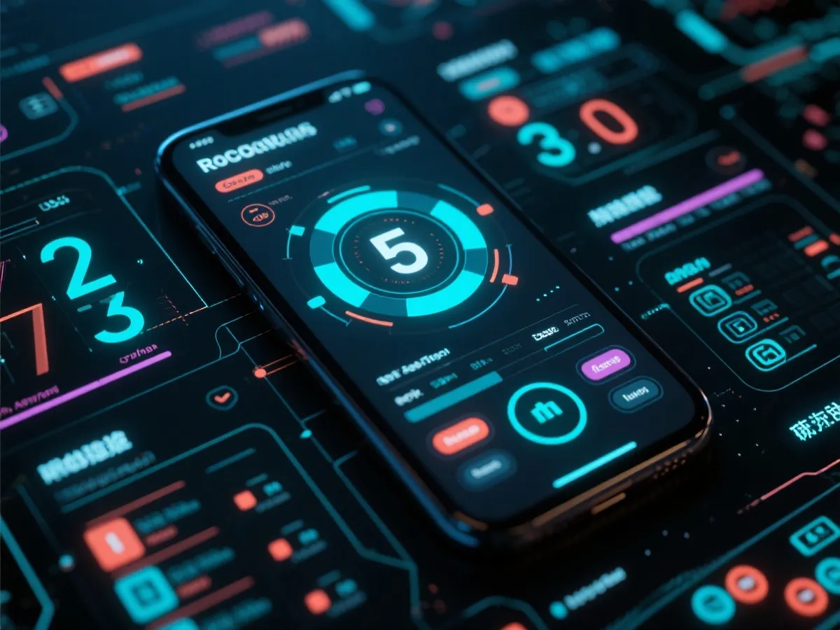 RNG随机逻辑与数字化演示示意图
